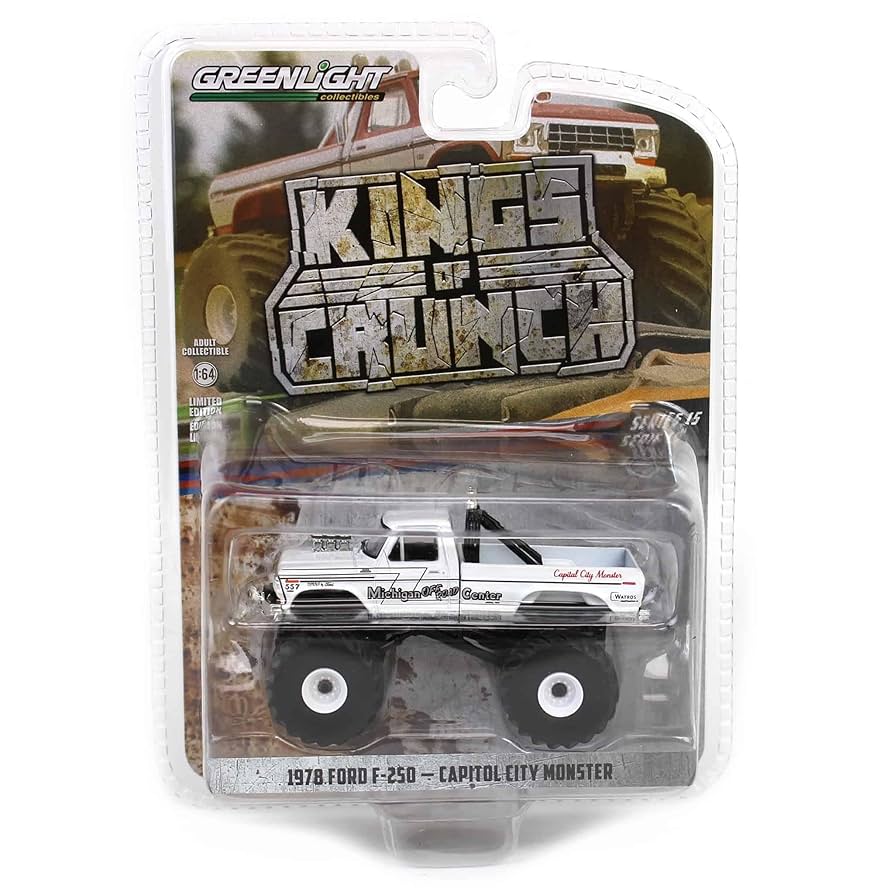 Amazon.com: 1/64 1978 F-250, Capitol City Monster, Kings of